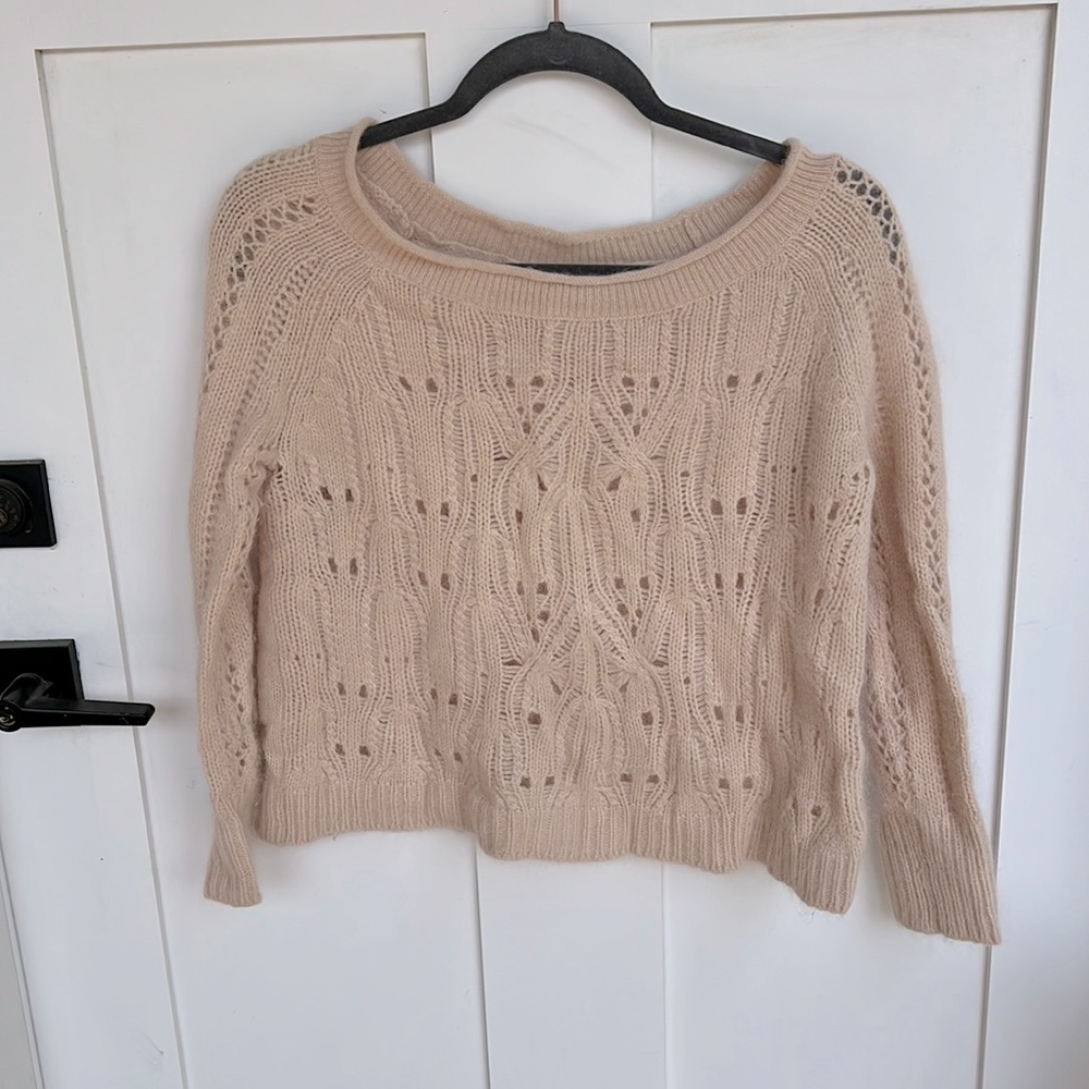 Moda International Rabbit Hair Sweater